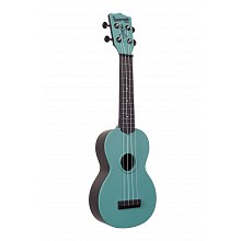 Укулеле сопрано KALA WATERMAN by  KA-SWG-BL Waterman GITD Blue Soprano Ukulele 3