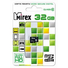   microSDHC Mirex 32 Gb Class 10