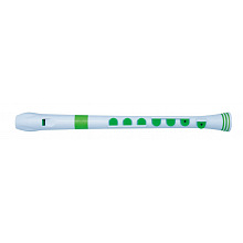 Блок-флейта NUVO Recorder+ White/Green with hard case 2