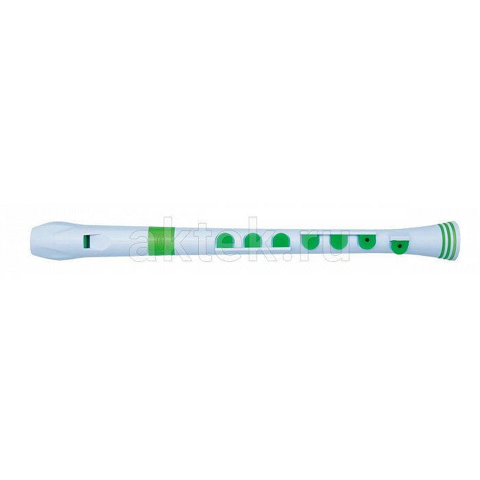 Блок-флейта NUVO Recorder+ White/Green with hard case 2