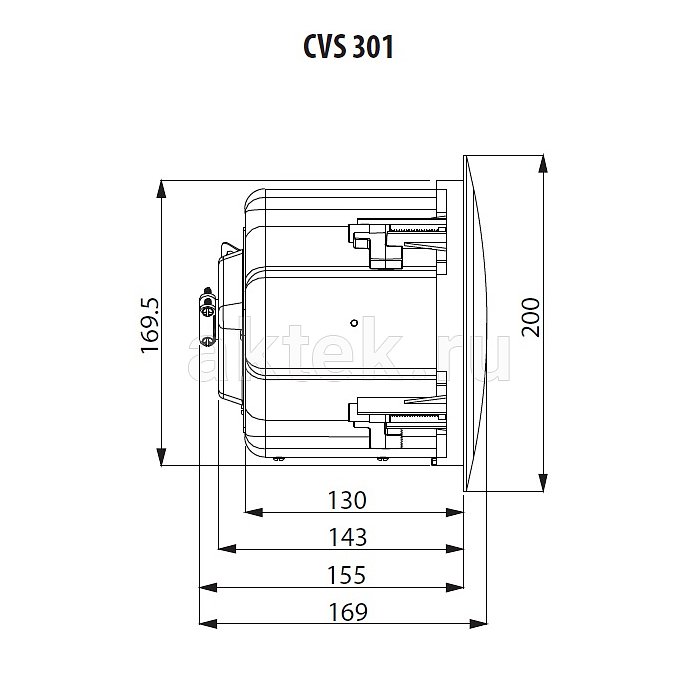 Громкоговоритель TANNOY CVS 301 черный 7