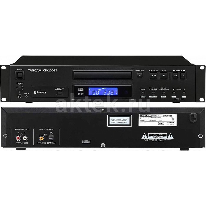 CD проигрыватель Tascam CD-200BT 2