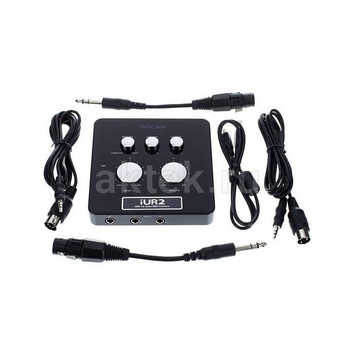 Аудио интерфейс Tascam iUR2 3