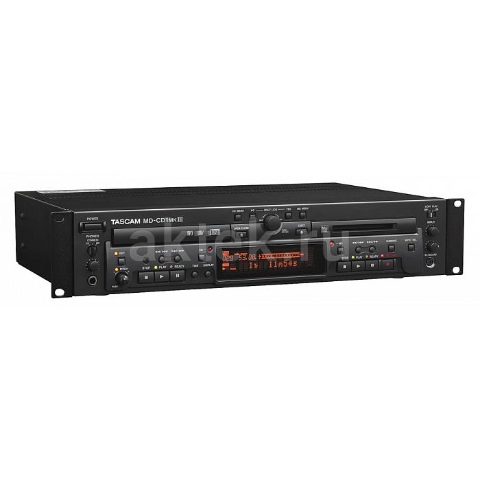 CD проигрыватель/MD рекордер Tascam MD-CD1MKIII 2