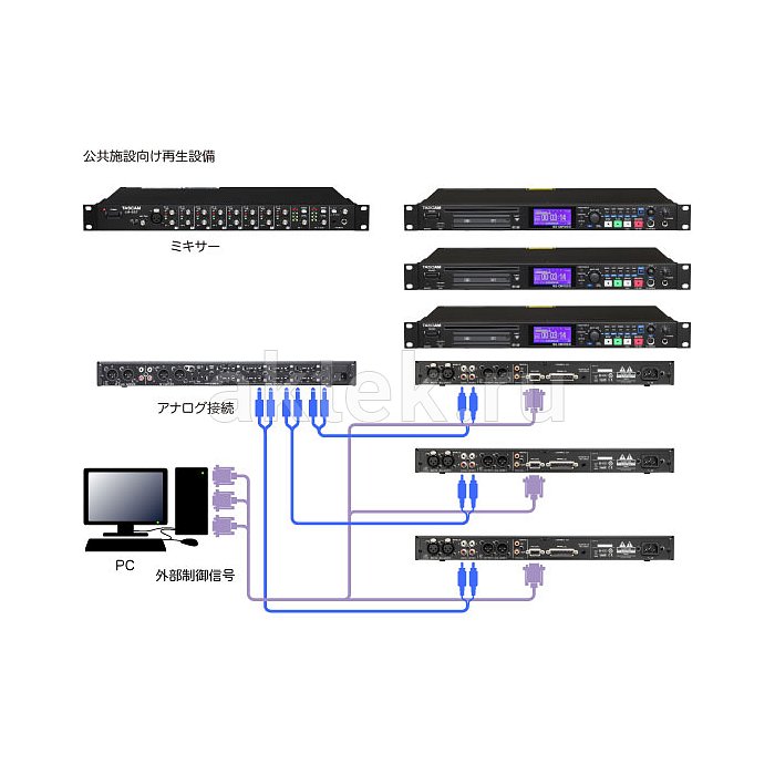 Проигрыватель рекордер Tascam SS-R100 2