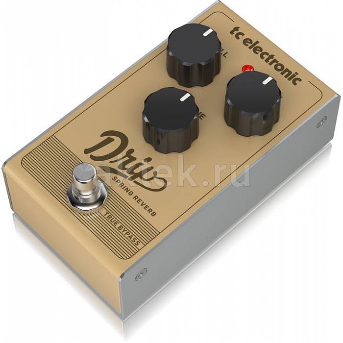 Педаль эффектов ревербератор TC ELECTRONIC DRIP SPRING REVERB 3