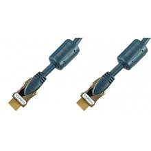 Metal Gold HDMI "папа" - "папа" 10 м D8мм FF