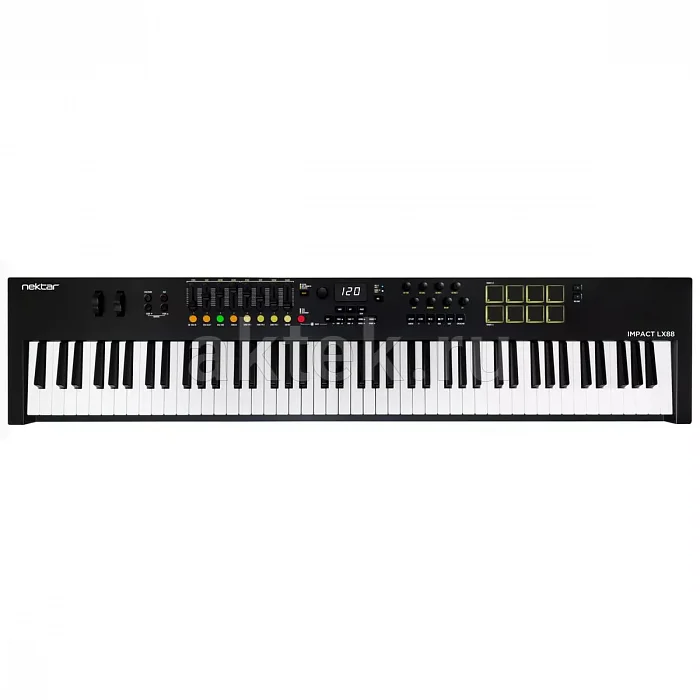 Nektar Impact LX88 mk3 USB MIDI-клавиатура, 88 клавиш, полувзвешенная механика