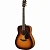 Yamaha FG800 BS акустическая гитара-дредноут с массивом ели