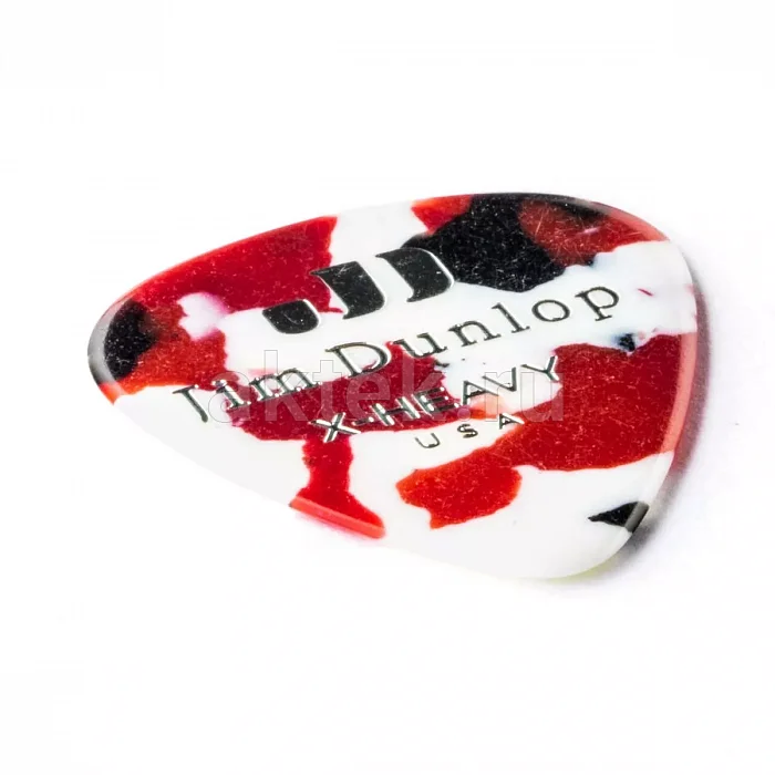 Dunlop 483P06XH Celluloid Confetti Extra Heavy медиаторы, целлулоид, 12 шт 2