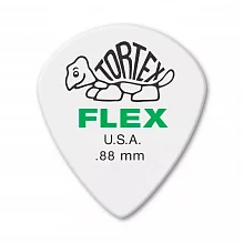 Dunlop 468P088 Tortex Flex Jazz III медиаторы, 0,88 мм
