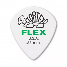 Dunlop 468P088 Tortex Flex Jazz III медиаторы, 0,88 мм