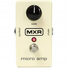 MXR M133 Micro Amp чистый гитарный бустер, 1 регулятор