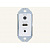 AMX PX-HDMI+A-DE-W White настенный HDMI-передатчик Decora с аудио