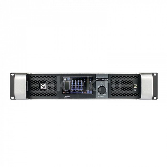 MASTERS MDA4-7000DM концертный усилитель мощности, 4×1300 Вт, 4 канала 4