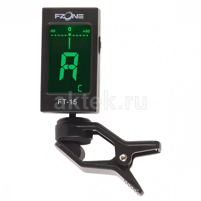 FZONE FT-15 хроматический тюнер-прищепка с LCD-дисплеем