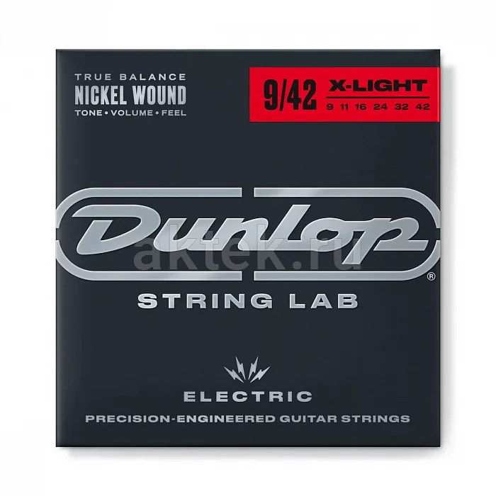Dunlop DEN0942 Electric Guitar комплект струн, калибр 09-42