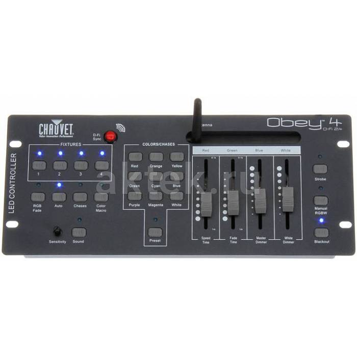 Контроллер CHAUVET-DJ Obey 4 DFI 2.4Ghz 2