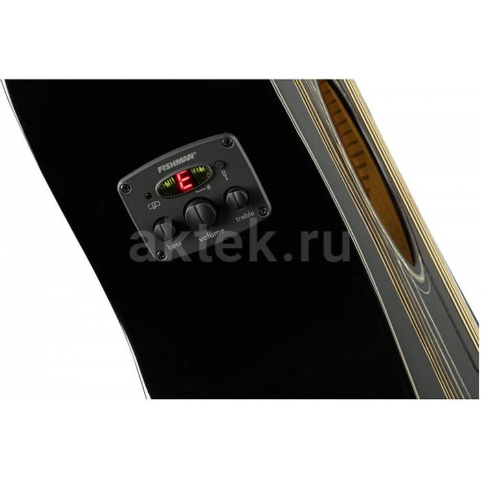 Гитара электроакустическая FENDER CC-60SCE BLK WN 6