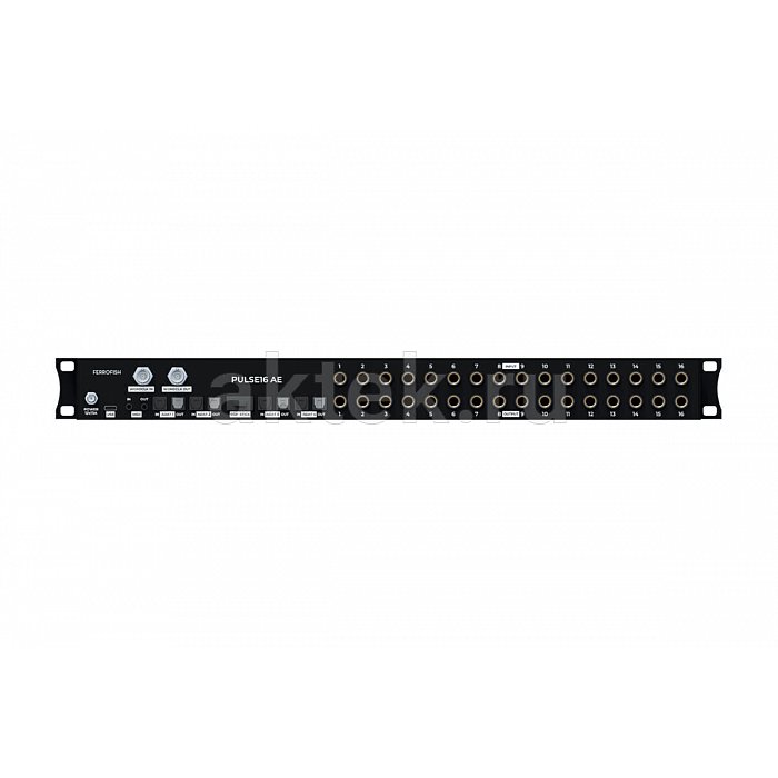 AD/DA-конвертер Ferrofish Pulse16 AE 16x16 ADAT/AES 2