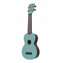 Укулеле сопрано KALA WATERMAN by  KA-SWG-BL Waterman GITD Blue Soprano Ukulele 2