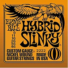 Ernie Ball 2222 комплект струн, калибр 9-46