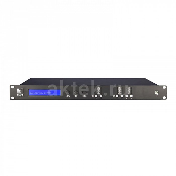 MARANI MIR240E процессор обработки сигнала, FIR, MIR, рэковый монтаж