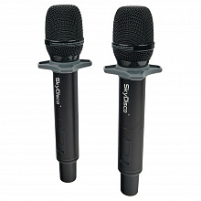 Беспроводные аккумуляторные радиомикрофоны SkyDisco MIC-WL26 Black 2