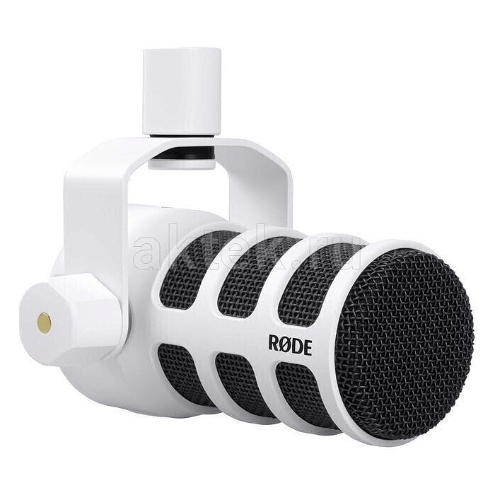 Динамический кардиоидный микрофон RODE PodMic White 4