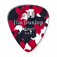Dunlop 483P06HV Celluloid Confetti Heavy 12Pack медиаторы, целлулоид, 12 шт