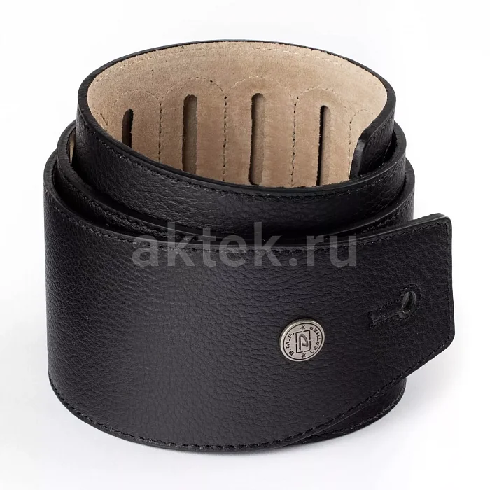 Dunlop BMF02BK BMF 3" Leather Wide гитарный ремень 2