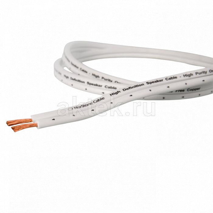 Акустический кабель NorStone Classic White W150-15 2х1.5мм - 15 метров