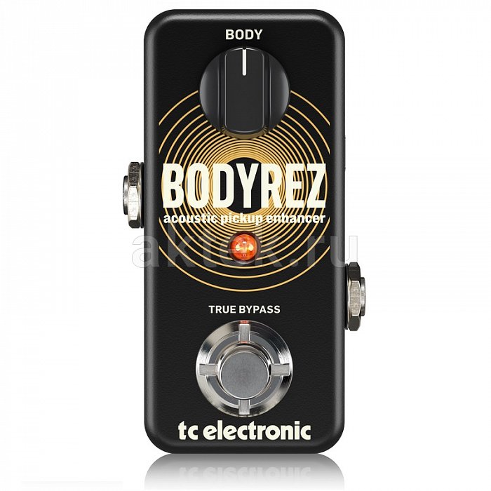 Педаль эффектов TC ELECTRONIC BODYREZ ACOUSTIC PICKUP ENHANCER 4