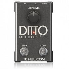 Процессор эффектов TC HELICON DITTO MIC LOOPER 2