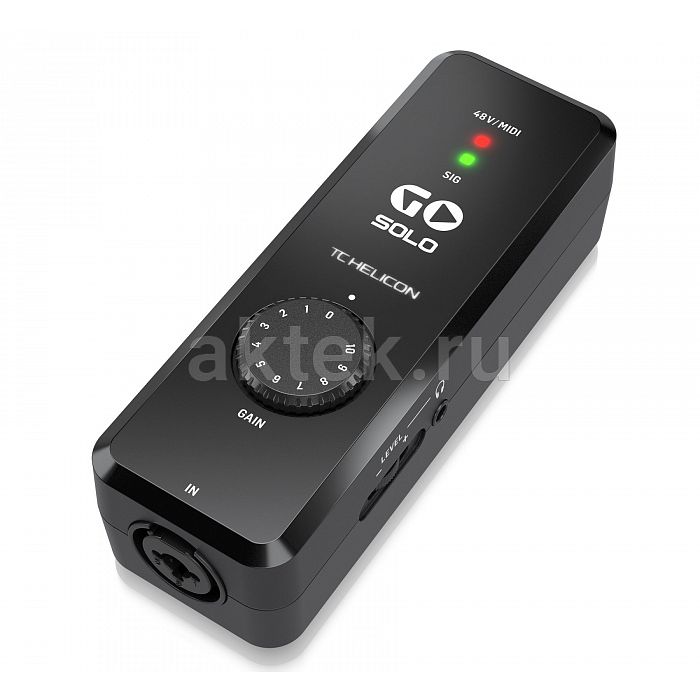 Аудиоинтерфейс TC HELICON GO SOLO 3