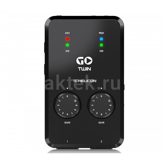 Аудиоинтерфейс TC HELICON GO TWIN 2