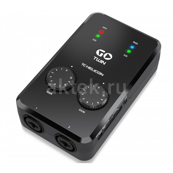 Аудиоинтерфейс TC HELICON GO TWIN 3