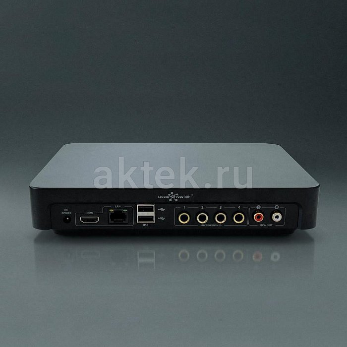 Профессиональная караоке система для дома с микрофонами Studio Evolution EVOBOX Premium+MIC-WL28 Black 6