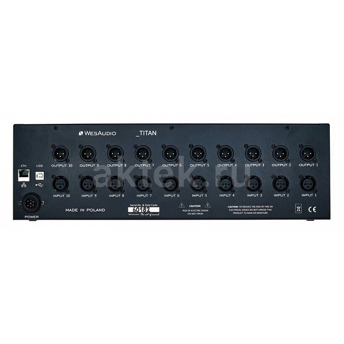 Корпус для модулей 500 Wes Audio _TITAN 3