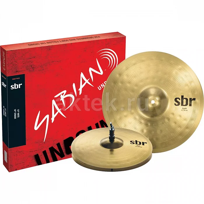 Sabian SBr First Pack комплект тарелок 13–16″