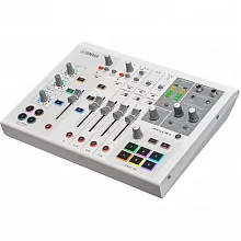 Yamaha AG08W восьмиканальный цифровой стриминговый микшер, белый