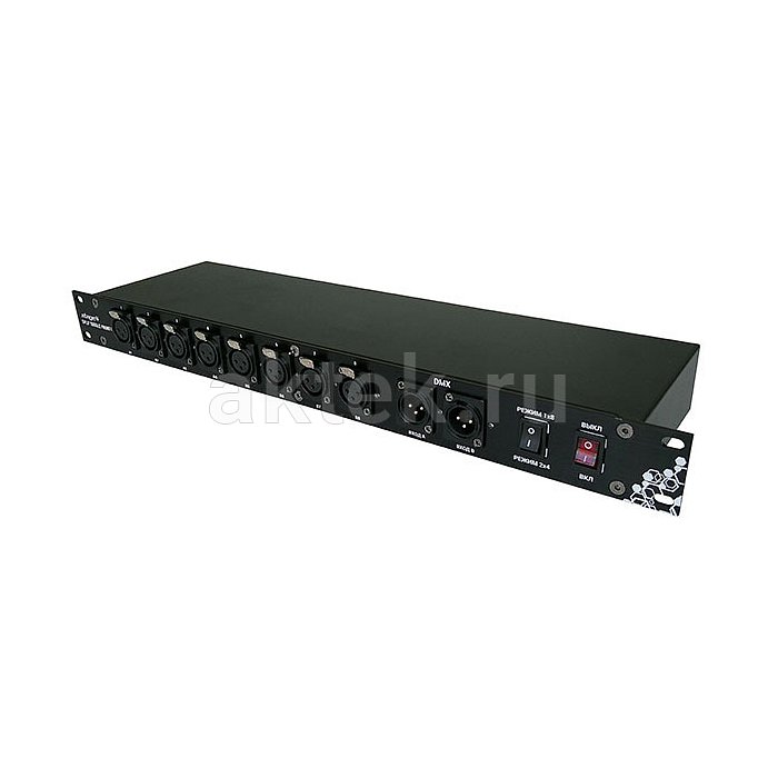 STAGE4 Split Toggle Front RE рэковый DMX-сплиттер, восемь выходов 3