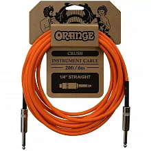 Orange Crush 20ft Straight инструментальный кабель, 6 м