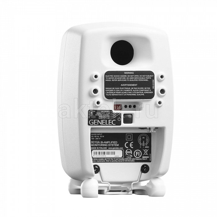 Студийный монитор GENELEC 8010AW Monitor 8010A white 2