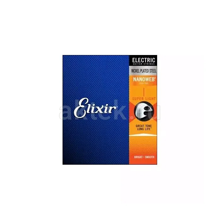 Elixir 12052 NanoWeb струны для электрогитары, 10-46