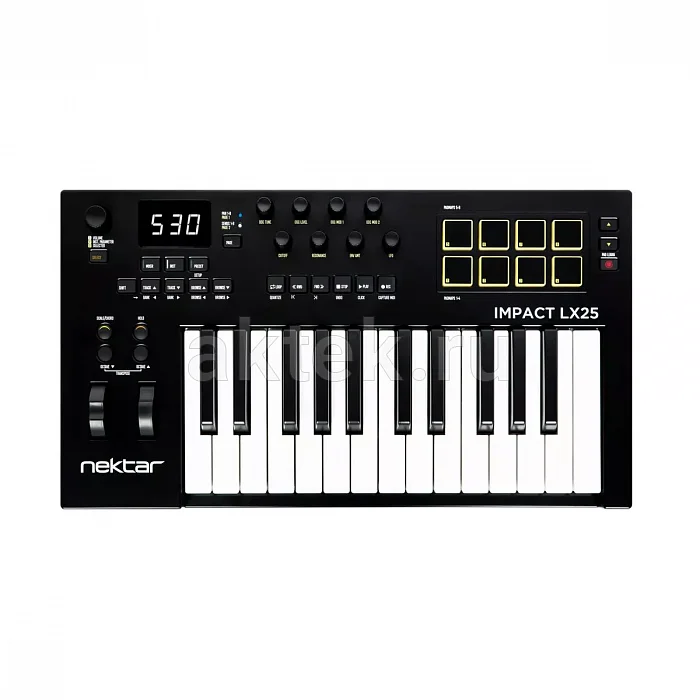 Nektar Impact LX25 mk3 USB MIDI-клавиатура, 25 клавиш