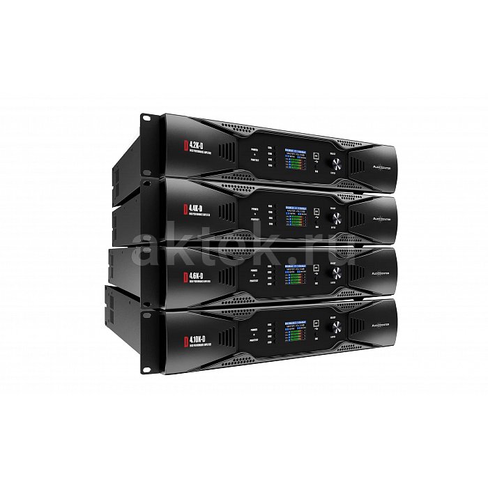 Audiocenter D4.6K-D 4-канальный усилитель, 8 Ом Stereo - 4x1000 Вт 3