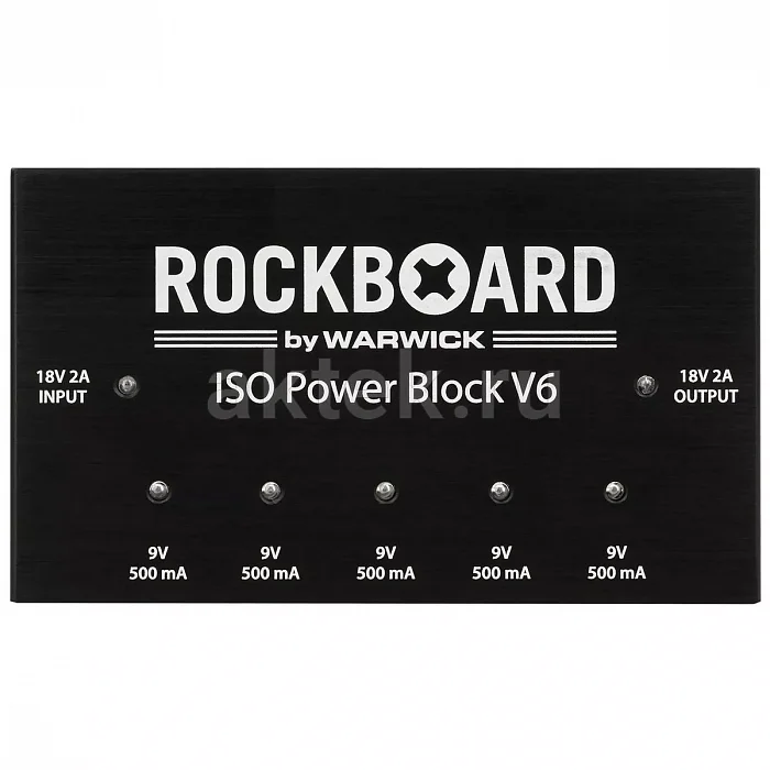 Rockboard ISO Power Block V6 импульсный блок питания, 6 выходов 4