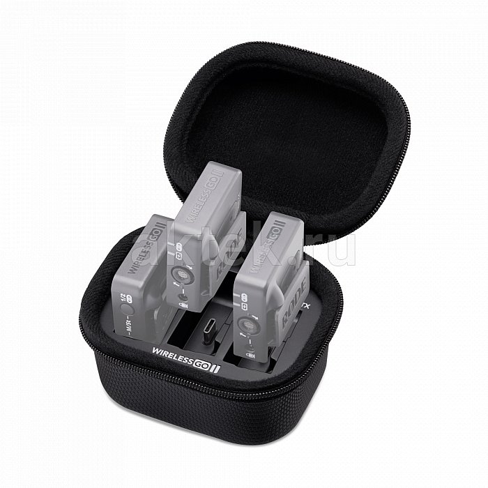 RODE комплект Wireless GO II + CHARGING CASE беспроводная петличная 5