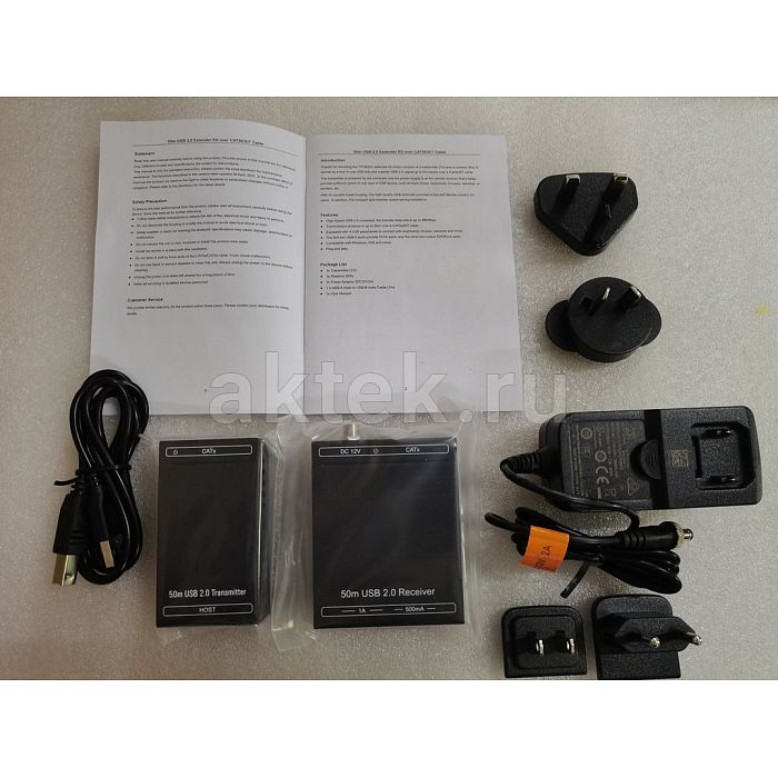 Digis EX-USB50-2 комплект передатчика и приёмника, 1×4, 50 м 3